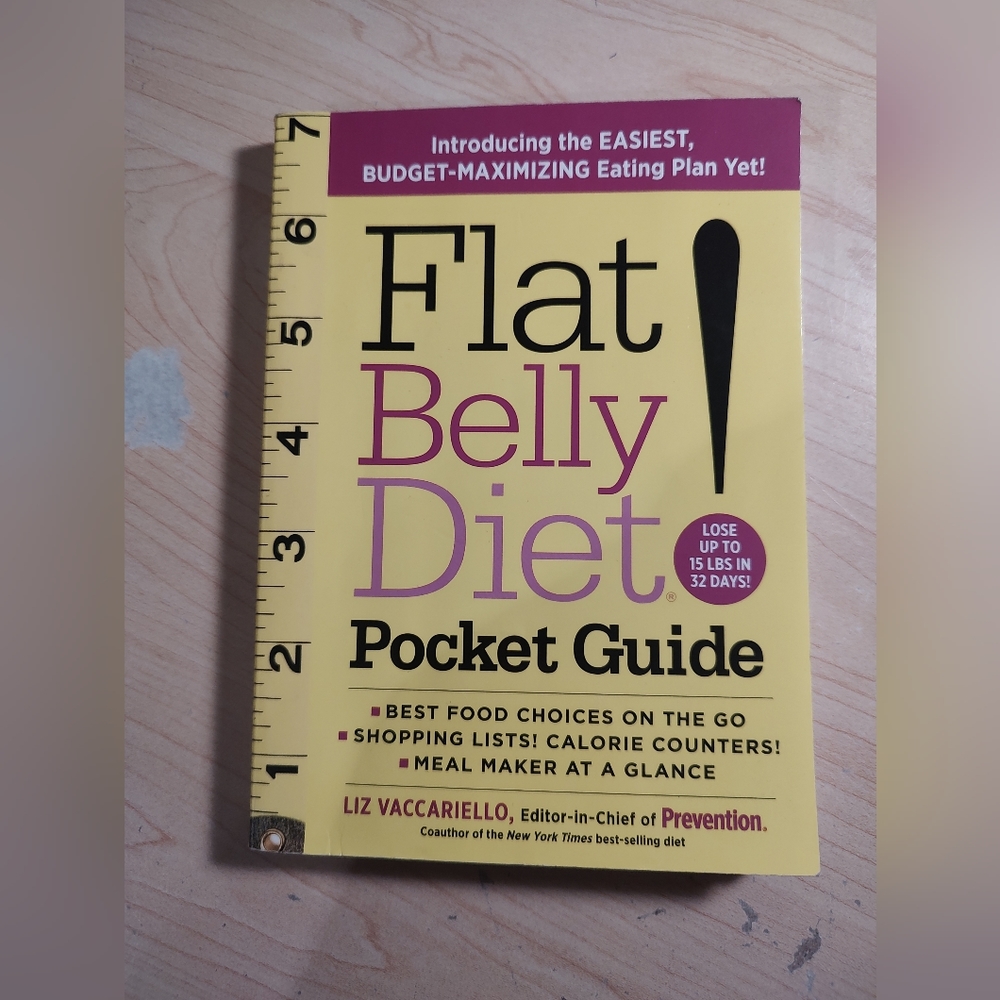 FLAT BELLY DIET - Like new book